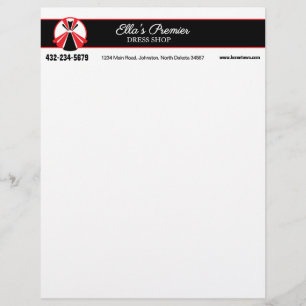 Dress Boutique Custom Letterhead