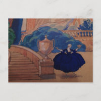 Dress Fashion Plate ~ Deco Marie Antoinette