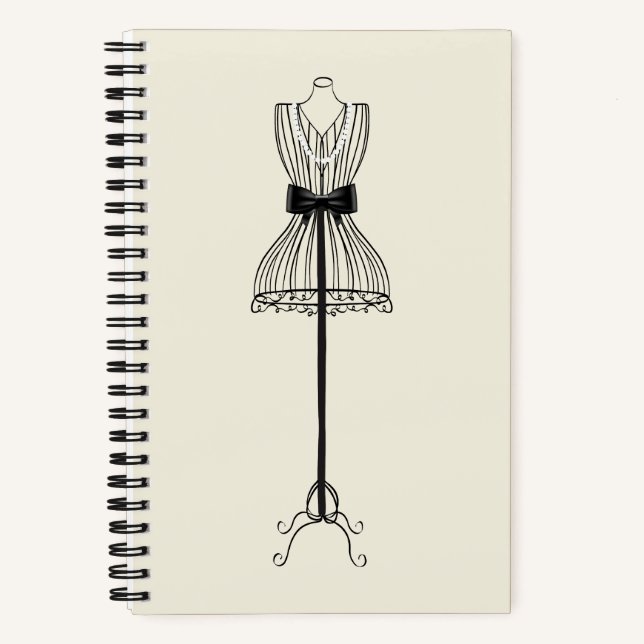 Dress Form Notebook (Front)
