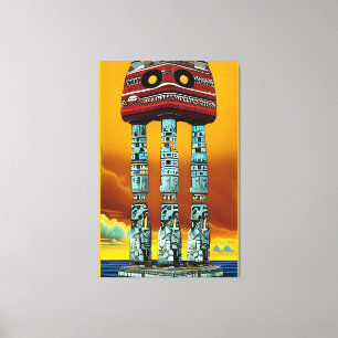 Dress It Up - Ken Gauge Surreal Art Canvas Print