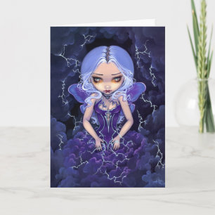 "Dress of Storms" Greeting Card