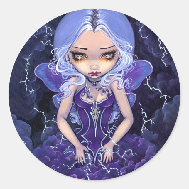 "Dress of Storms" Sticker (Front)