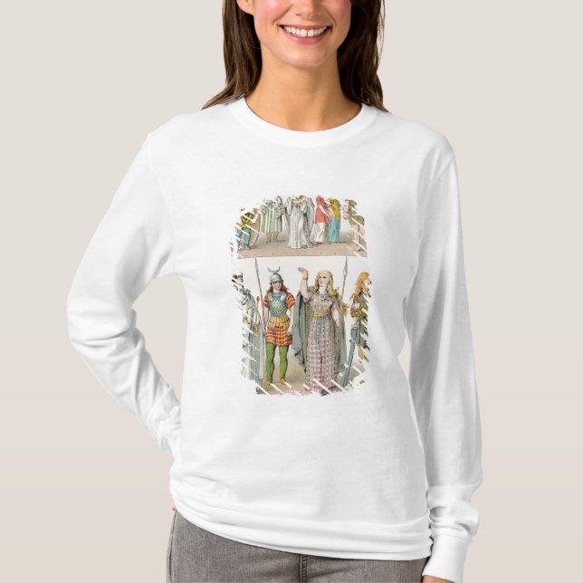 Dress of the Britons, Gauls and Germans T-Shirt (Front)