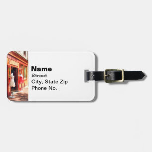 Dress Shop Fells Point MD Luggage Tag
