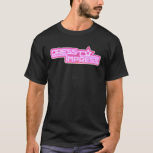 Dress To Impress Black Gaming Unisex Adult Small S T-Shirt