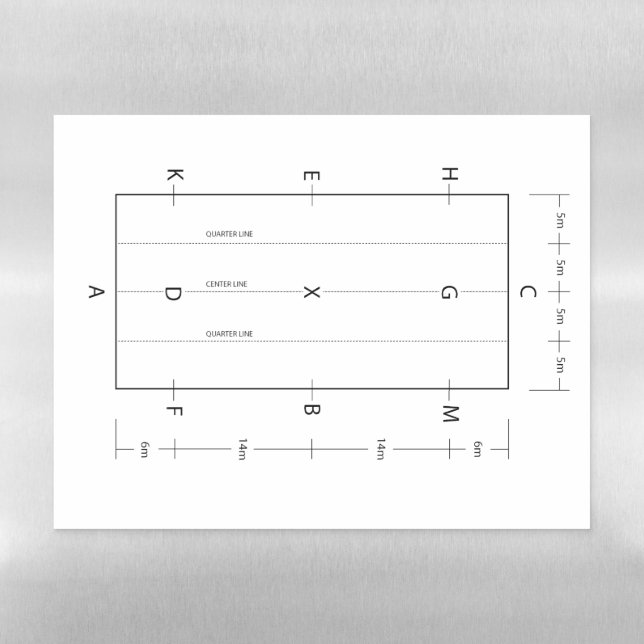 dressage-arena-template-horse-riding-magnetic-dry-erase-sheet-zazzle-co-nz