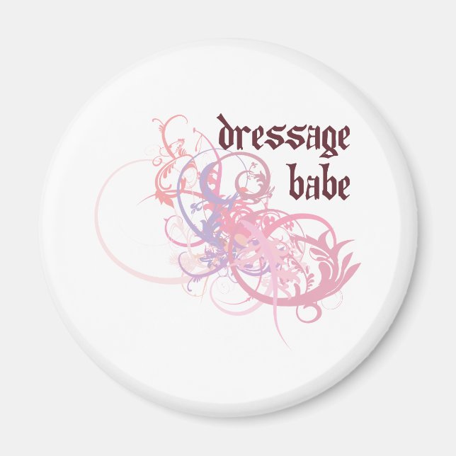 Dressage Babe Magnet (Front)