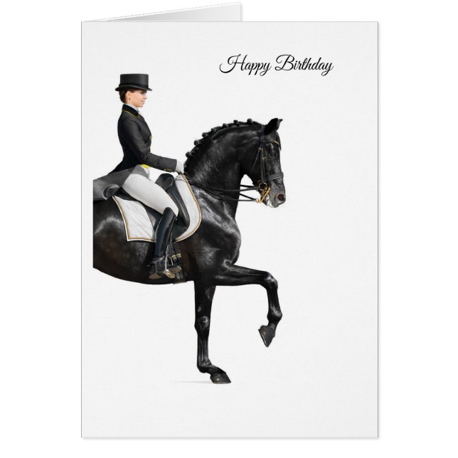 Dressage Birthday (Front)