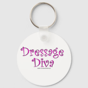 Dressage Diva Key Ring