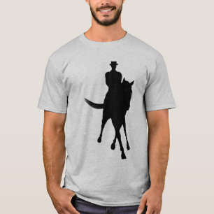 Dressage Horse And Rider Half Pass  T-Shirt