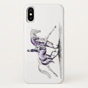 Dressage Horse in Trot Piaffe Case-Mate iPhone Case
