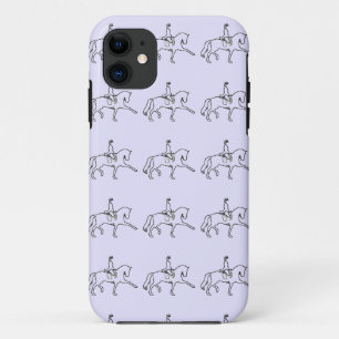Dressage Horse & Rider Line Art Case-Mate iPhone Case