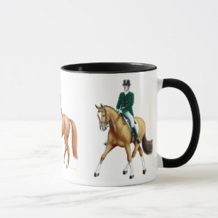Dressage Horses Equestrian Mug