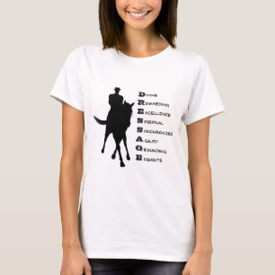 Dressage Is Horse Silhouette Light T-Shirt