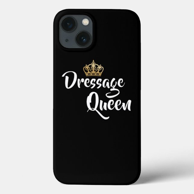 Dressage Queen Equestrian For Horse Riders Case-Mate iPhone Case (Back)