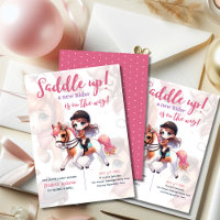 Dressage Rider Baby Girl Shower Horse Rider on Way