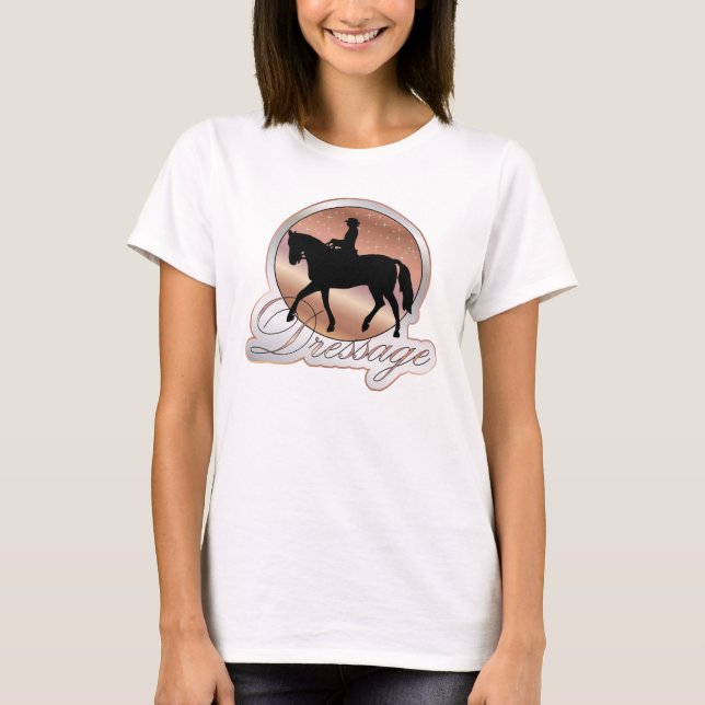 Dressage Riding T-Shirt (Front)