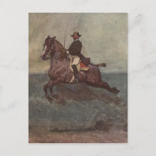 Dressage Show Horse Postcard