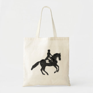 Dressage Tote  - Horse and Rider Mosaic Design Bag