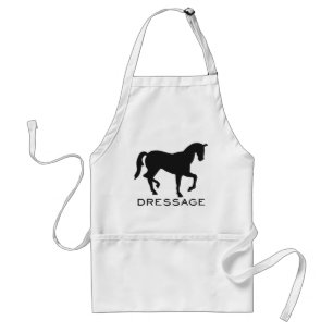 Dressage With Horse In Frame Standard Apron