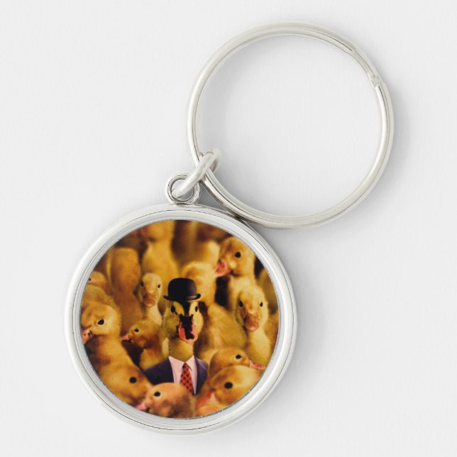 Dressed For Success Duck Key Ring (Front)