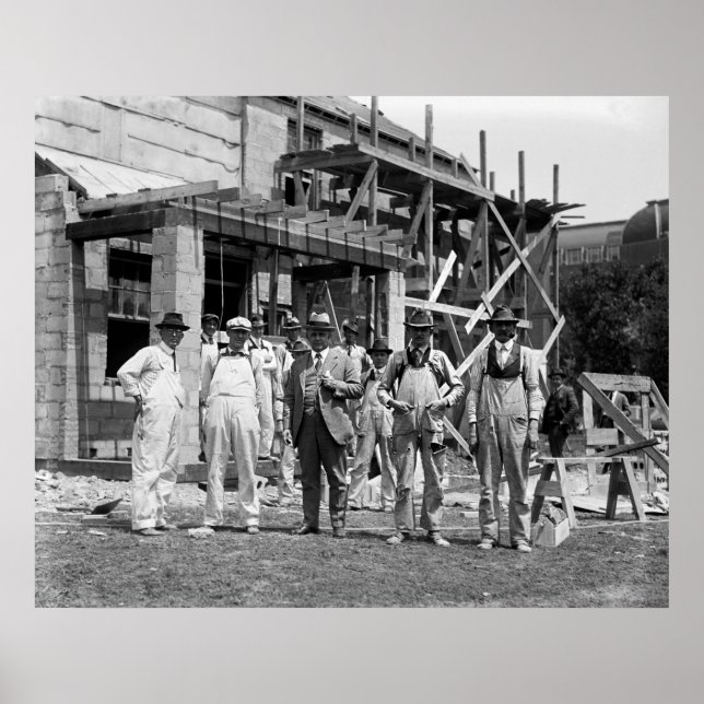 Dressed to Build: 1923 Poster (Front)