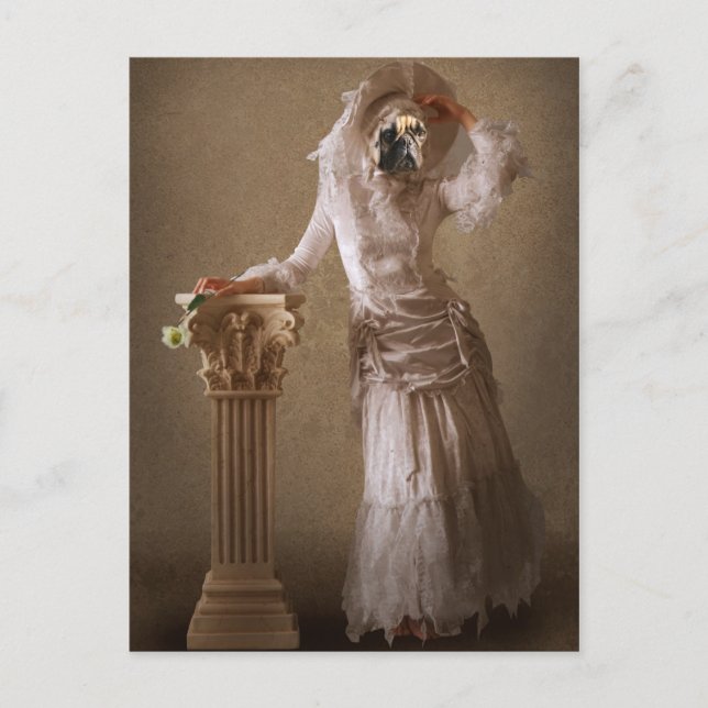 Dressed Up Postcard (Front)