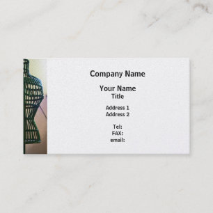 Dressform - Platinum Finish Business Card