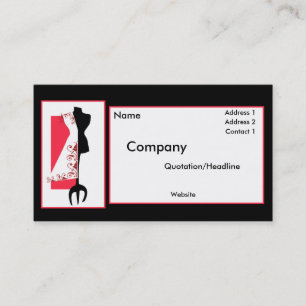 Dressmaker #2/Fashion Design Business Cards