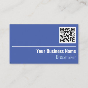 Dressmaker QR Code Business Card