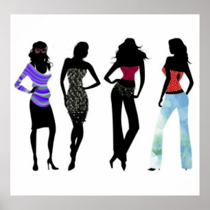 Dressy and Casual Poster