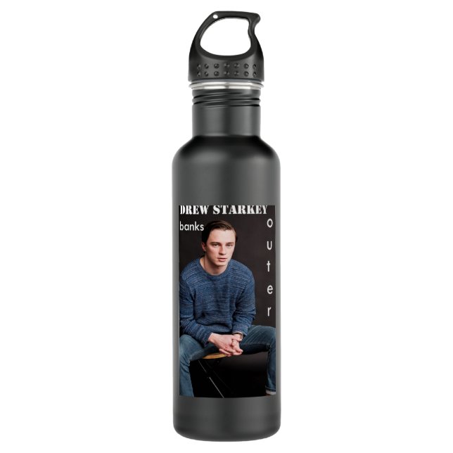 Drew Starkey with Outer Banks328 710 Ml Water Bottle (Front)