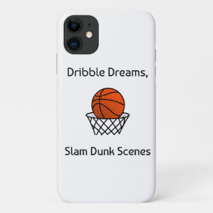 Dribble Dreams, Slam Dunk Scenes Basketball Case-Mate iPhone Case