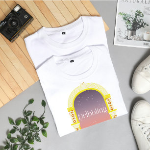 Dribbling It's His Motto Funny Morocco Football T-Shirt