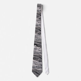 Dried Black Lava in Hawaii Tie
