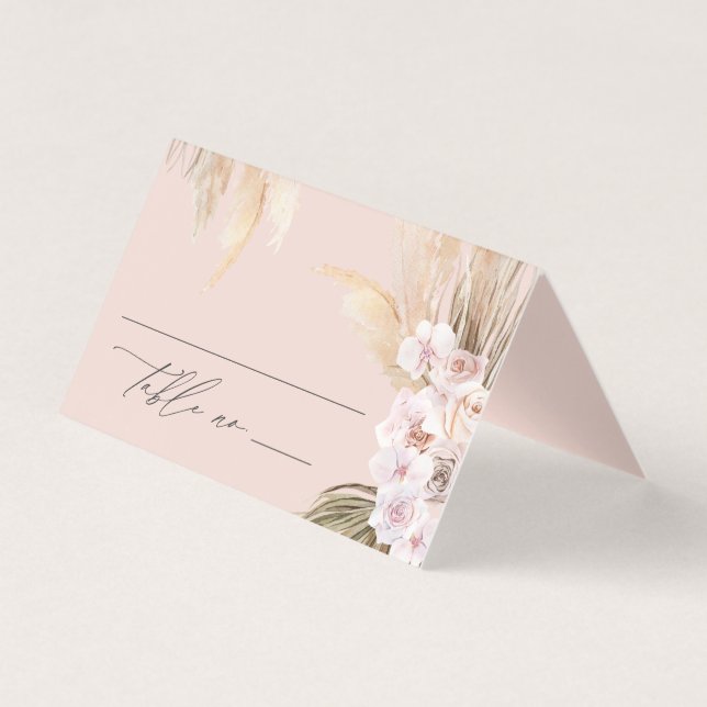 Dried botanical pampas natural botanical rustic (Front)