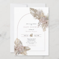 Dried Florals Desert themed Baby Shower