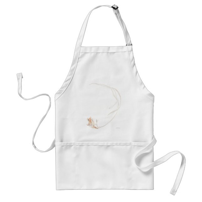 Dried freesia 1 standard apron (Front)