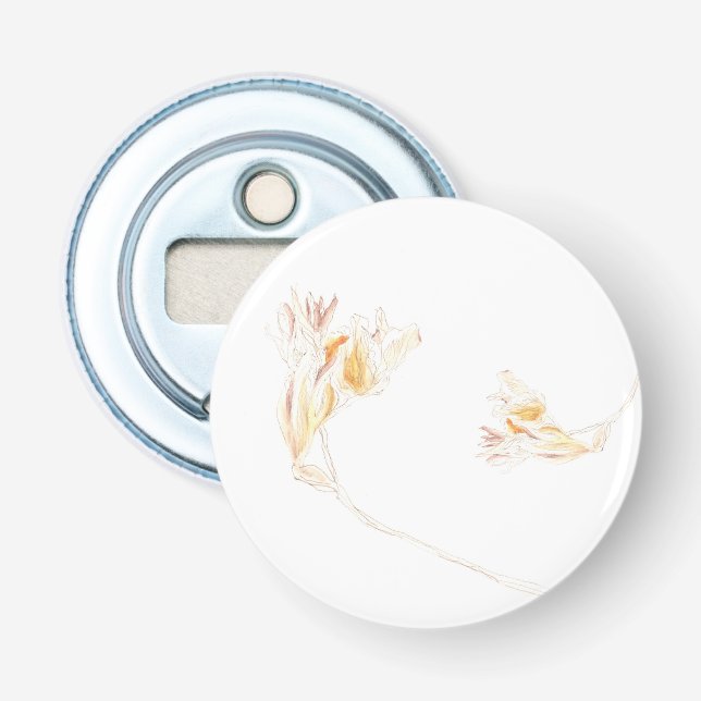 Dried Freesia No. 3 Bottle Opener (Front)