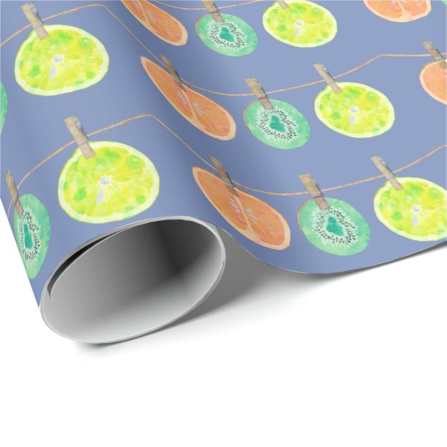 Dried Fruit Wrapping Paper (Roll Corner)