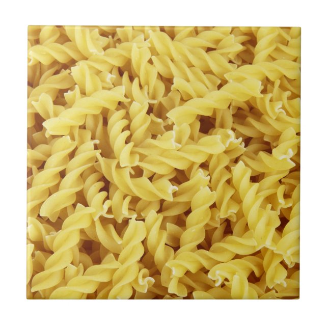 Dried Pasta (Italian Food) Tile (Front)