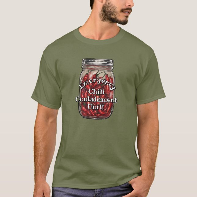 Dried Peppers Jar T-Shirt (Front)