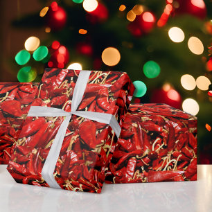 Dried Red Chilli Southwest Flavour Wrapping Paper