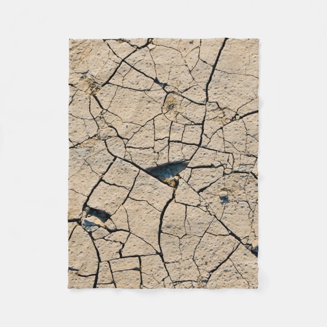 Dried soil fleece blanket (Front)