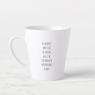 Drift Apart Latte Mug