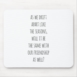 Drift Apart Mouse Pad