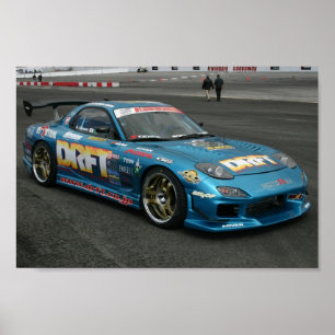 Drift Car Poster