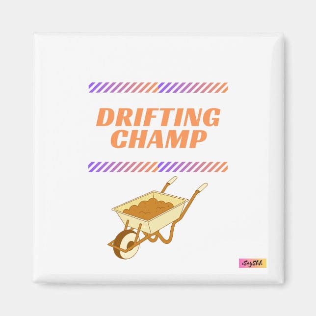 drift champion magnet (Front)