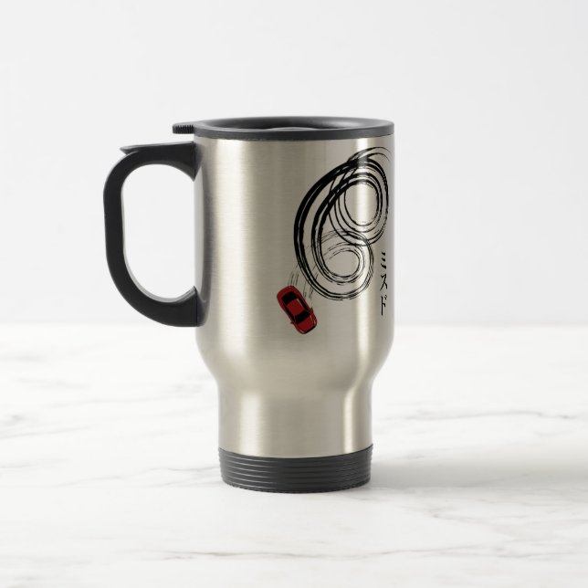 Drift Doughnuts Travel Mug (Left)