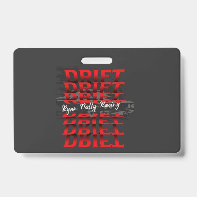 "DRIFT" ID BADGE (Front)